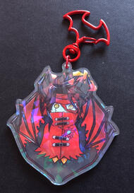 Chibi Chaos keychain